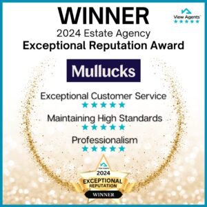 2024 Estate agency Exceptional Reputation Award - Mullucks